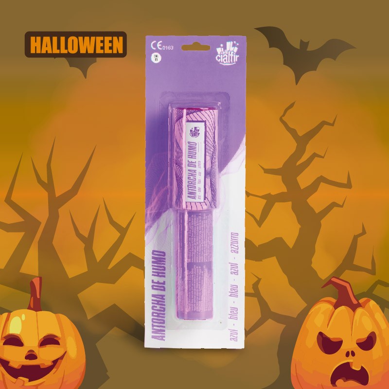 ANTORCHA DE HUMO VIOLETA