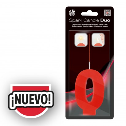 Spark Candle DUO Nº0 RED