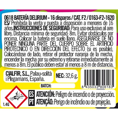 Batería Delirium